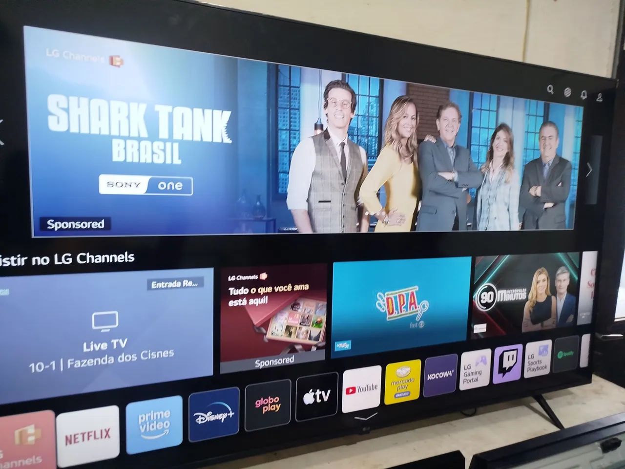 TV LG 55 polegadas smart 4K nanocell  - Foto 4