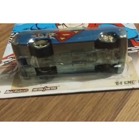 '64 GMC PANEL Hot Wheels Superman Nostalgia DC 1/64 - Foto 3