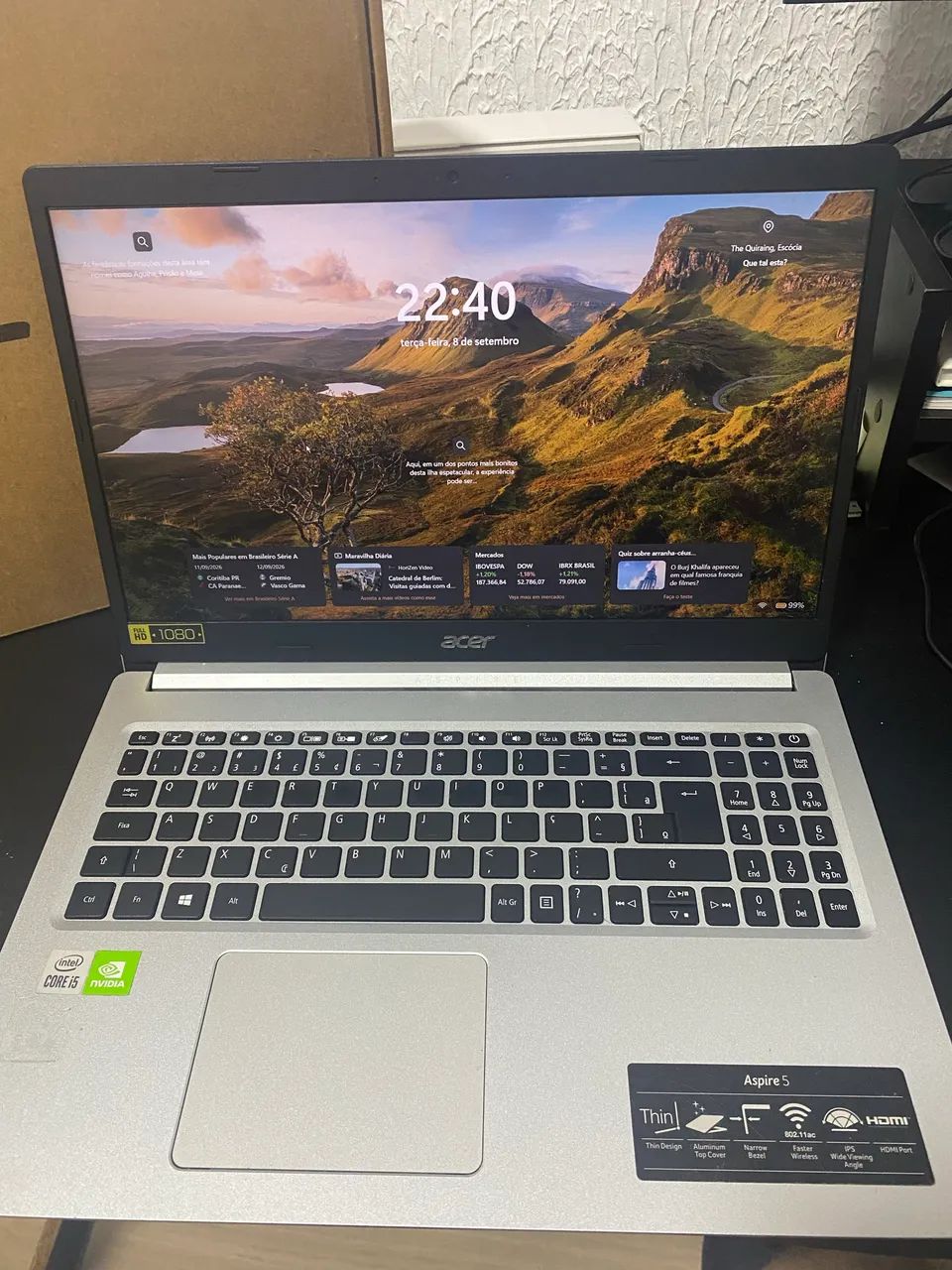 Notebook Acer Aspire 5 Intel Core i5 | 8GB RAM | SSD 128GB | GeForce - Foto 2