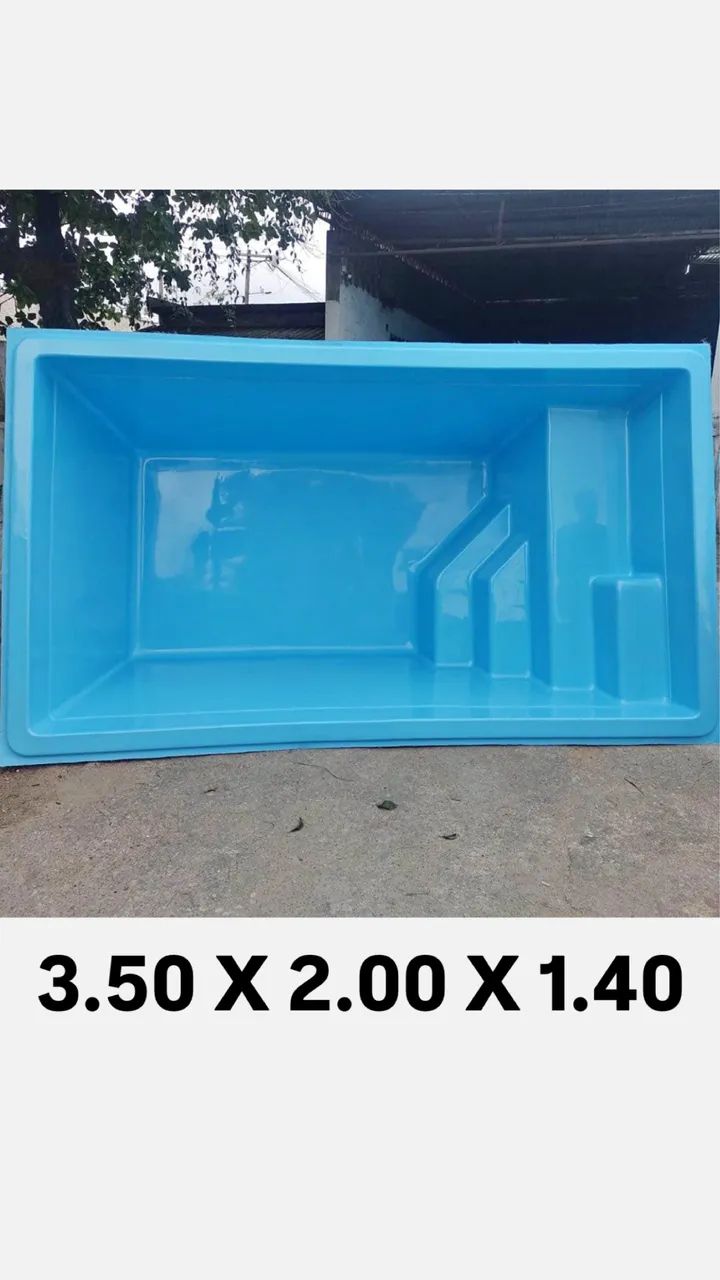 Piscina de fibra 