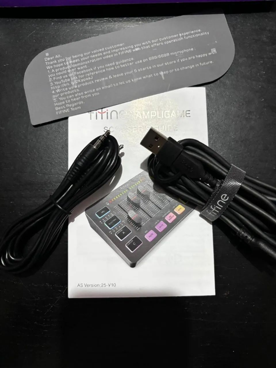 Mixer de Audio Fifine SC3 - Foto 4