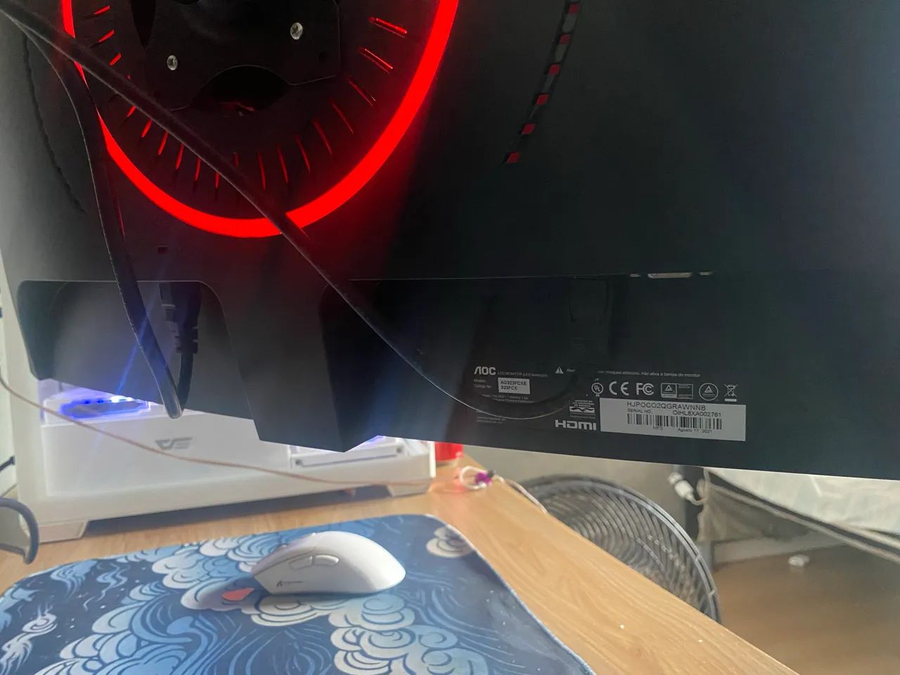 Anúncio - Monitor Gamer AOC Agon 32? Curvo 165Hz - Foto 2