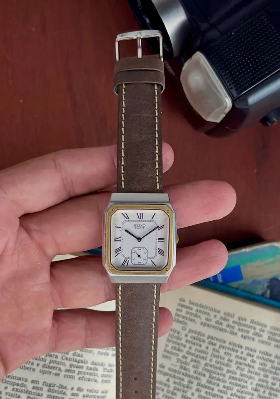 Seiko tank anos 80
