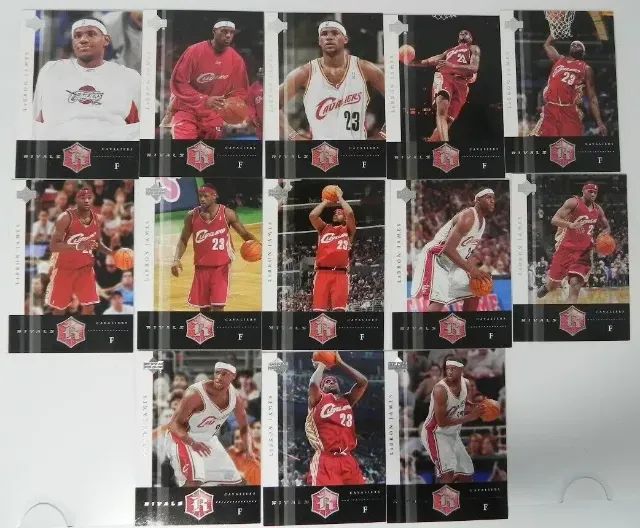2004 Ud Rivals Lebron Vs Carmelo Complete Box - 31 Cards Nba  - Foto 4