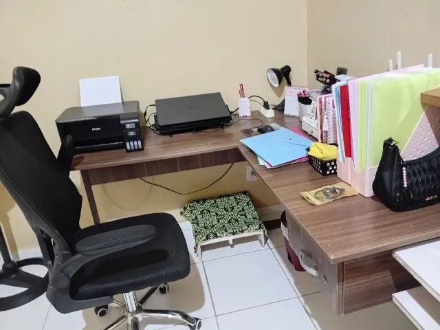 Mesa de escritório mod L