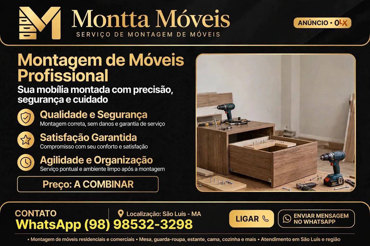 Montador de móveis em São Luís  - Foto 2