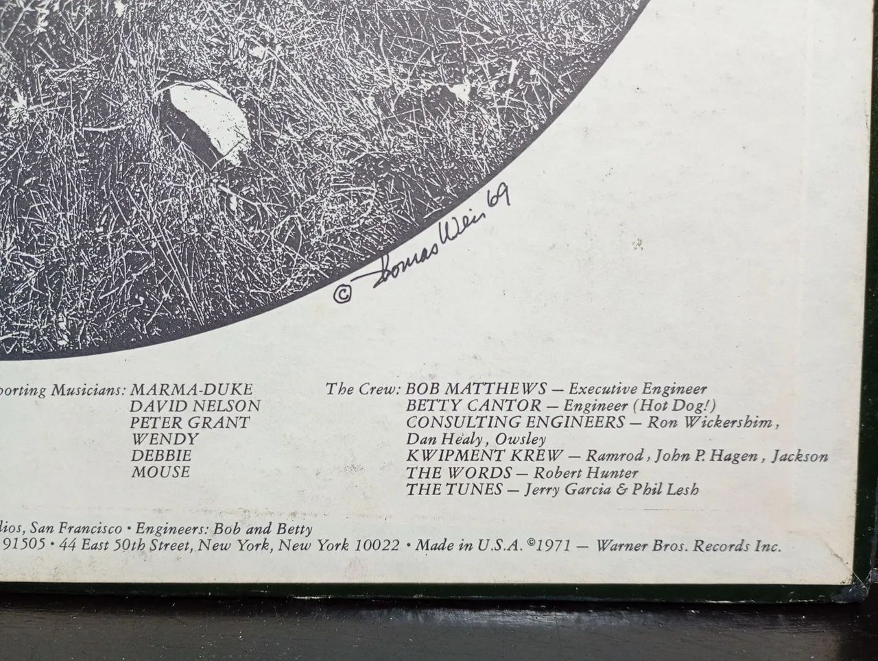 LP THE GRATEFUL DEAD Aoxomoxoa 1971 - Foto 5