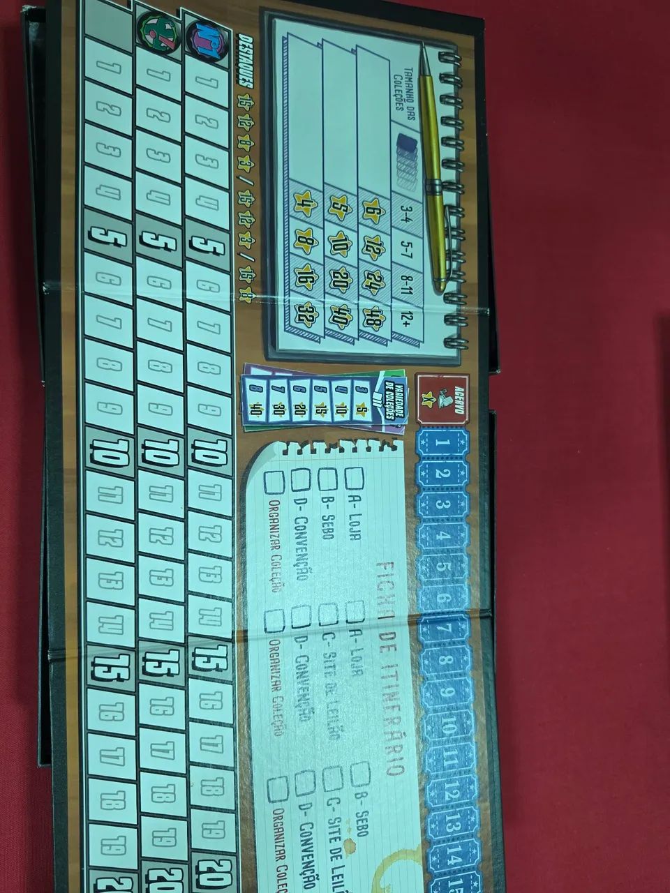 Jogo de tabuleiro/cartas Comic Hunters - Foto 4