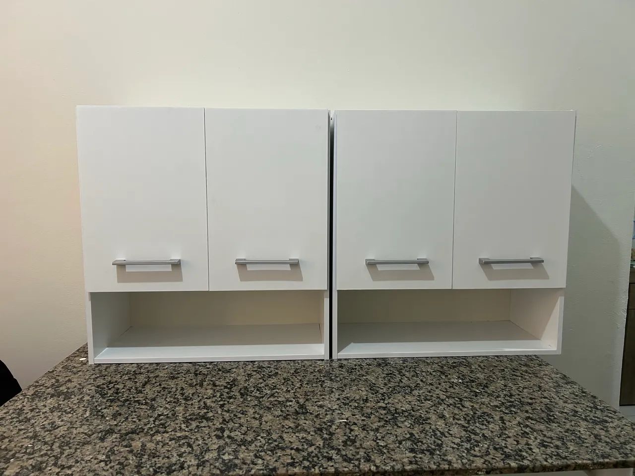 Armário Aéreo Cozinha 4 Portas Multiuso com Nicho - Foto 3