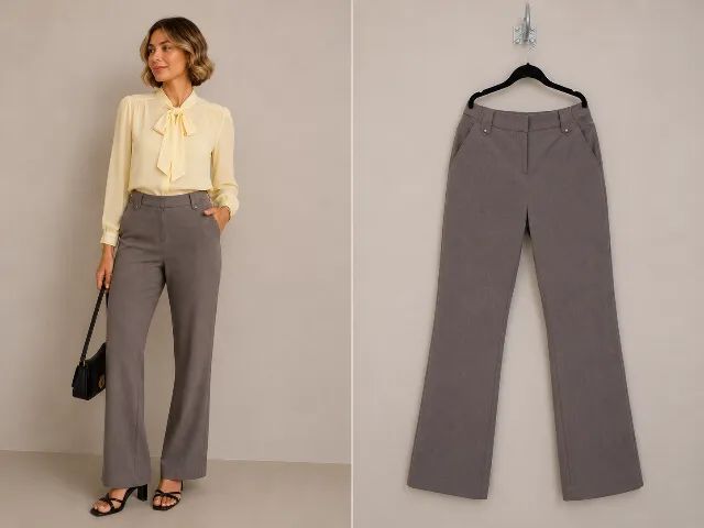 Calça Social Siberiam 36 Cinza