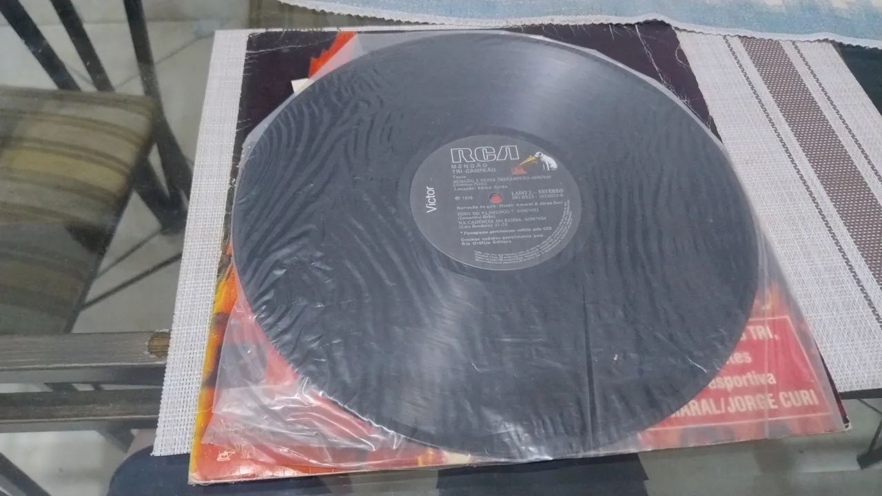 Disco de vinil do flamengo  - Foto 4