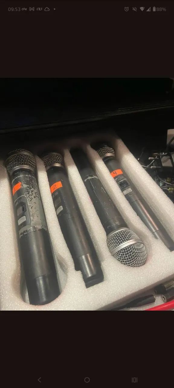 Rack Mount Mic Wireless Phenyx PTU 7000