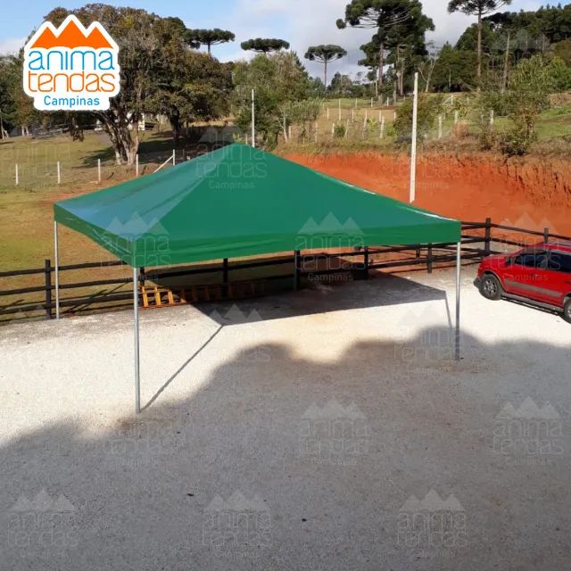 Tenda 6x6 Galvanizada Piramidal - Foto 5