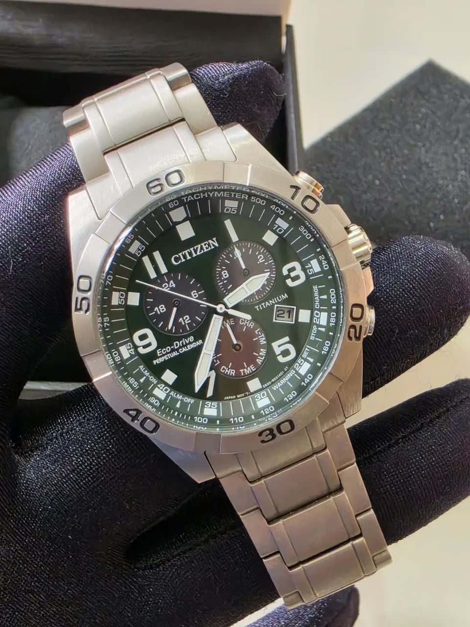Relógio Citizen Titanium Brycen BL5550-50X 