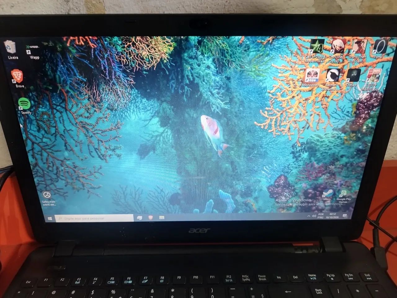 Notebook Acer Aspire E15 + Mouse, Teclado e Carregador Original - Foto 3