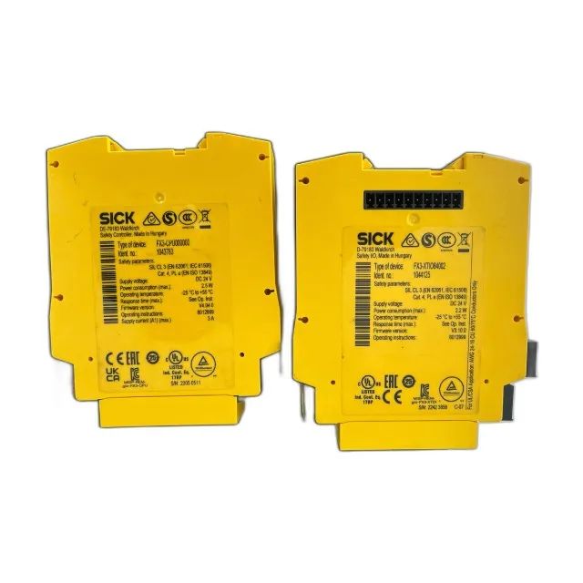 Controlador de segurança SICK Flexi Soft (CPU0 + módulo I/O XTIO84002) - Foto 2