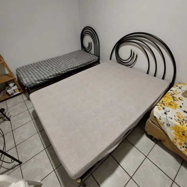 Cama de casal e cama de solteiro para venda - Foto 3