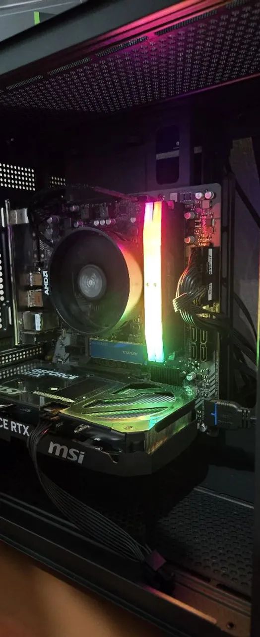 PC Gamer Ryzen 5 8500G | RTX 5060ti 16GB | Ram 32GB VENGEANCE RGB DDR5 - Foto 4
