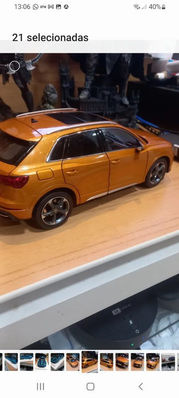 Audi q3 não é autoart auto art marca importada abre tudo - Foto 3