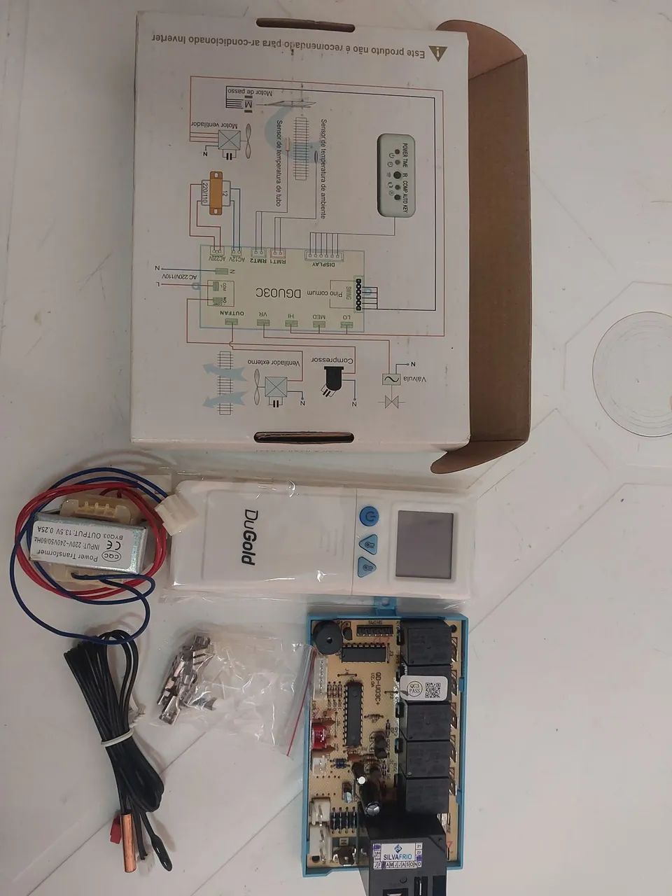 Controle remoto universal com placa eletrônica  - Foto 3
