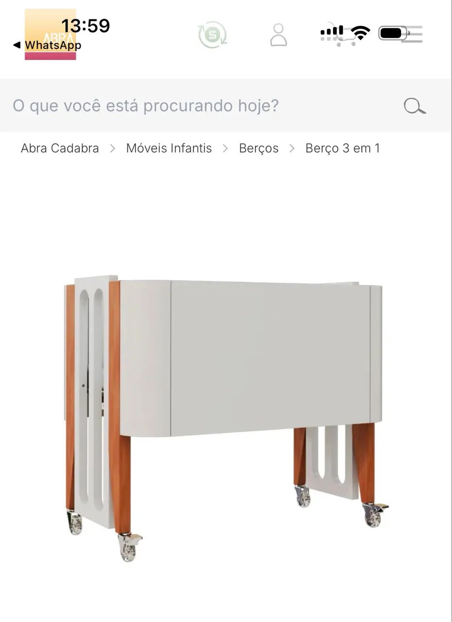 Berço 3 em 1, lindo! - Foto 3