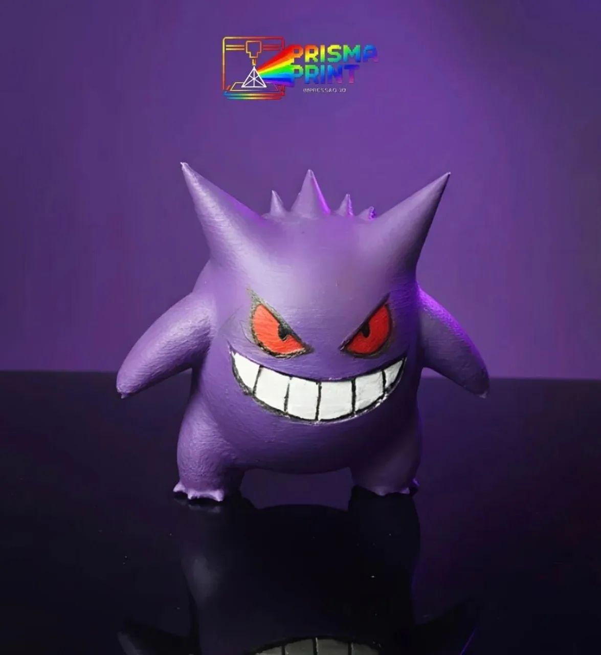 Gengar Pokémon - Impressão 3D