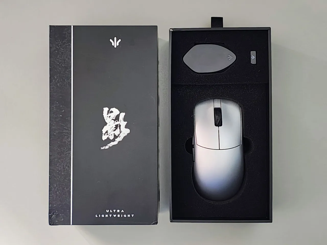 WLMouse Huan Magnesium Preto - 8k Polling Rate Turbo Mouse