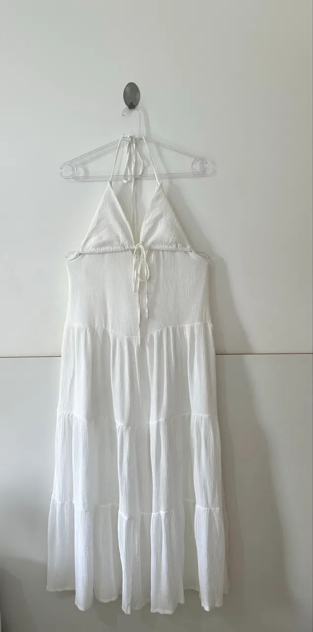 Vestido longo branco  - Foto 4
