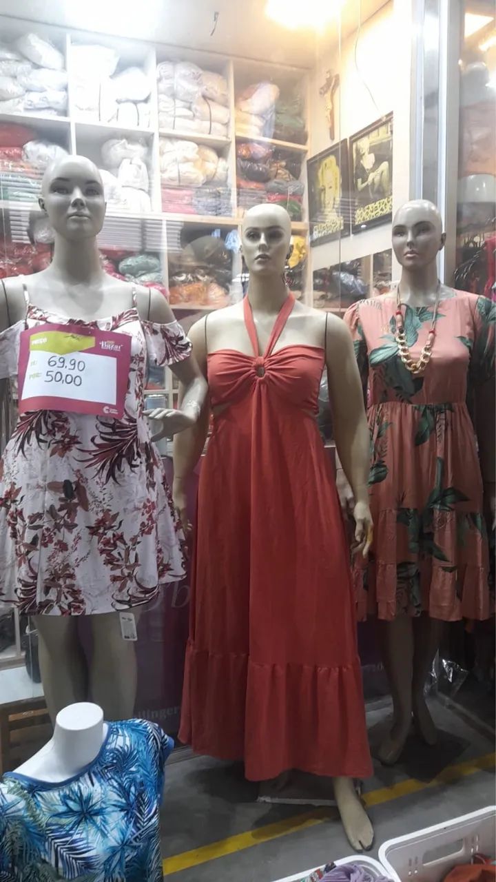 Grande saldo de roupas plus Femeninas 
