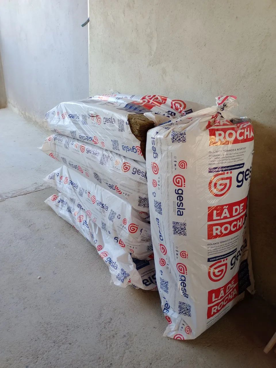 Lã de rocha alta densidade 64kg - Fundação e Estrutura - Uberaba ...