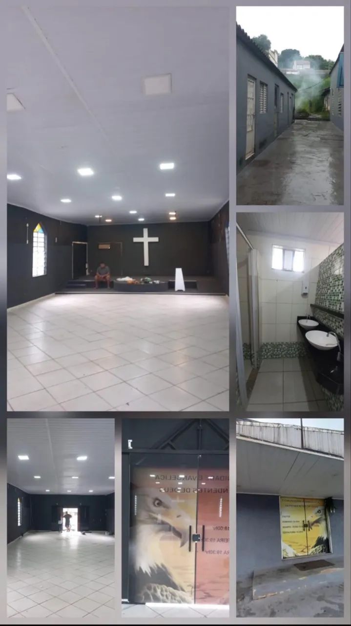 Complexo comercial - Salão principal com 05 salas