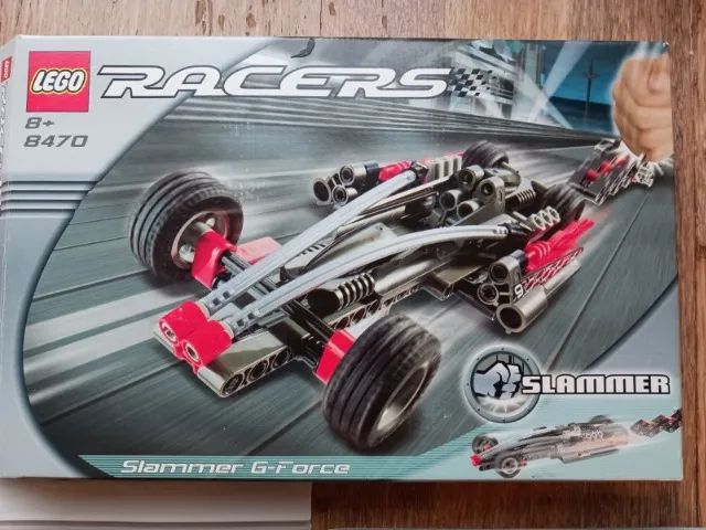 LEGO Racers Slammer G-Force 8470 Lacrado (2002) | Raro | Colecionador - Foto 3