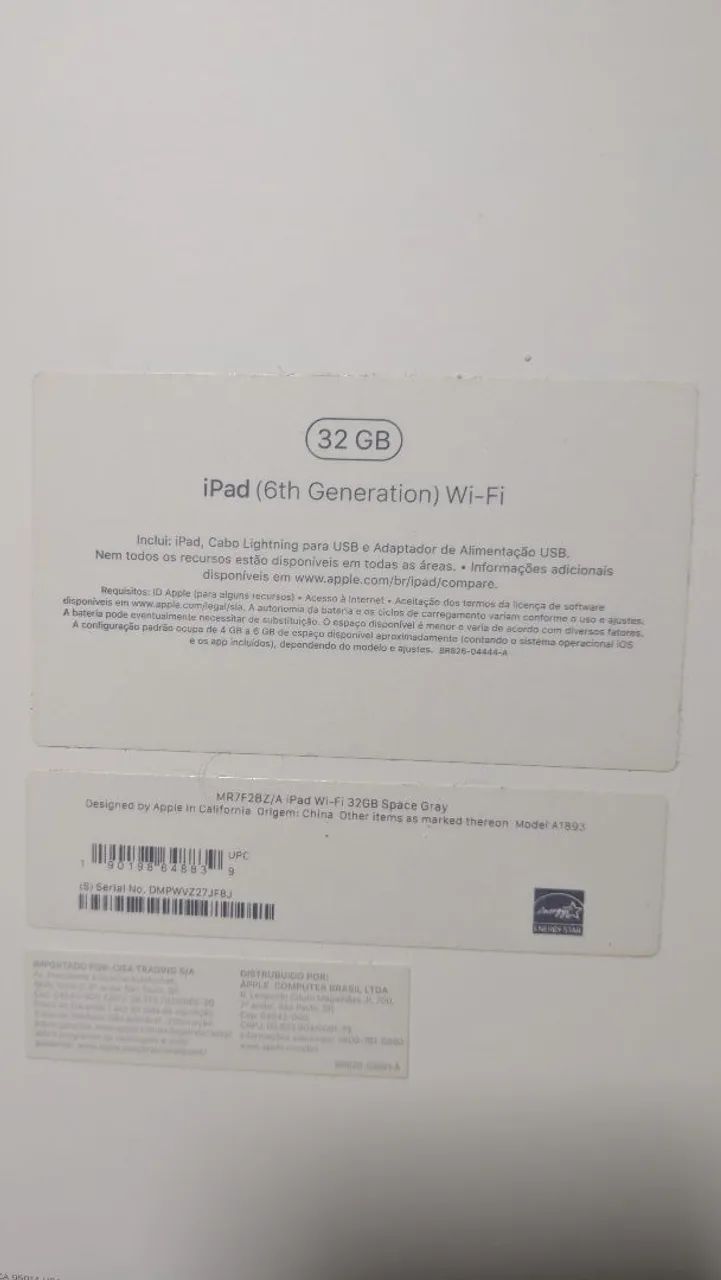 iPad super conservado ótima bateria 6a geração  - Foto 3