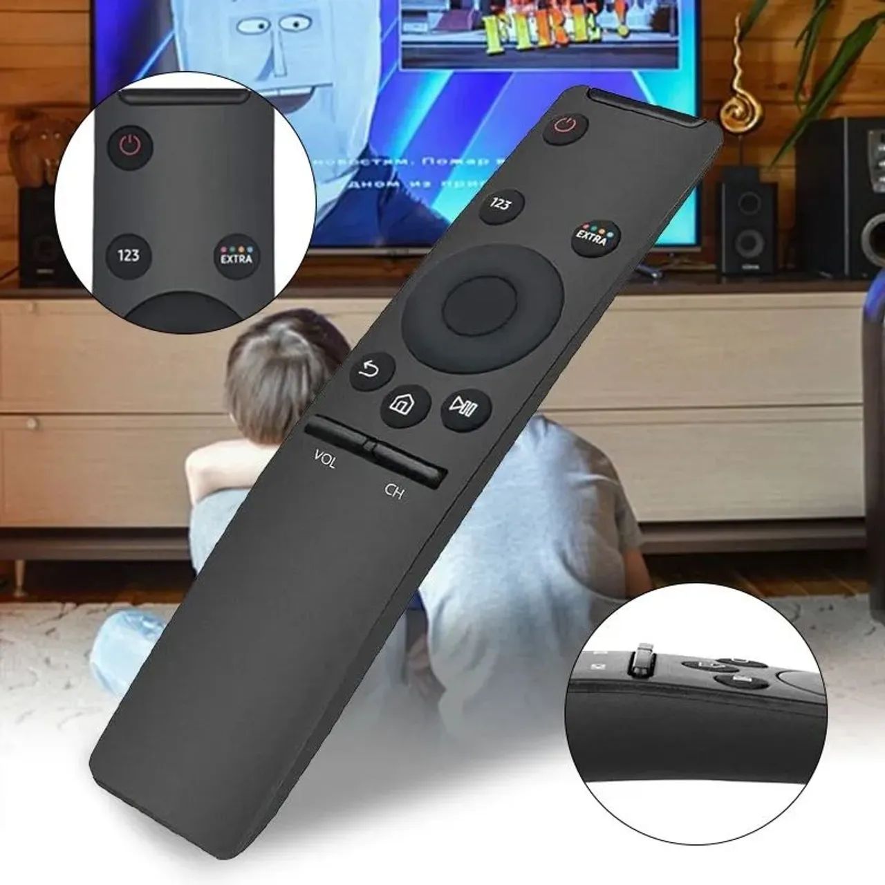 Controle remoto sem fio para Samsung smart TV 4k BN59 01259B BN59 01259D C2260E HD TV
