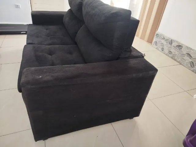 Sofá retrátil 2 lugares  - Foto 3