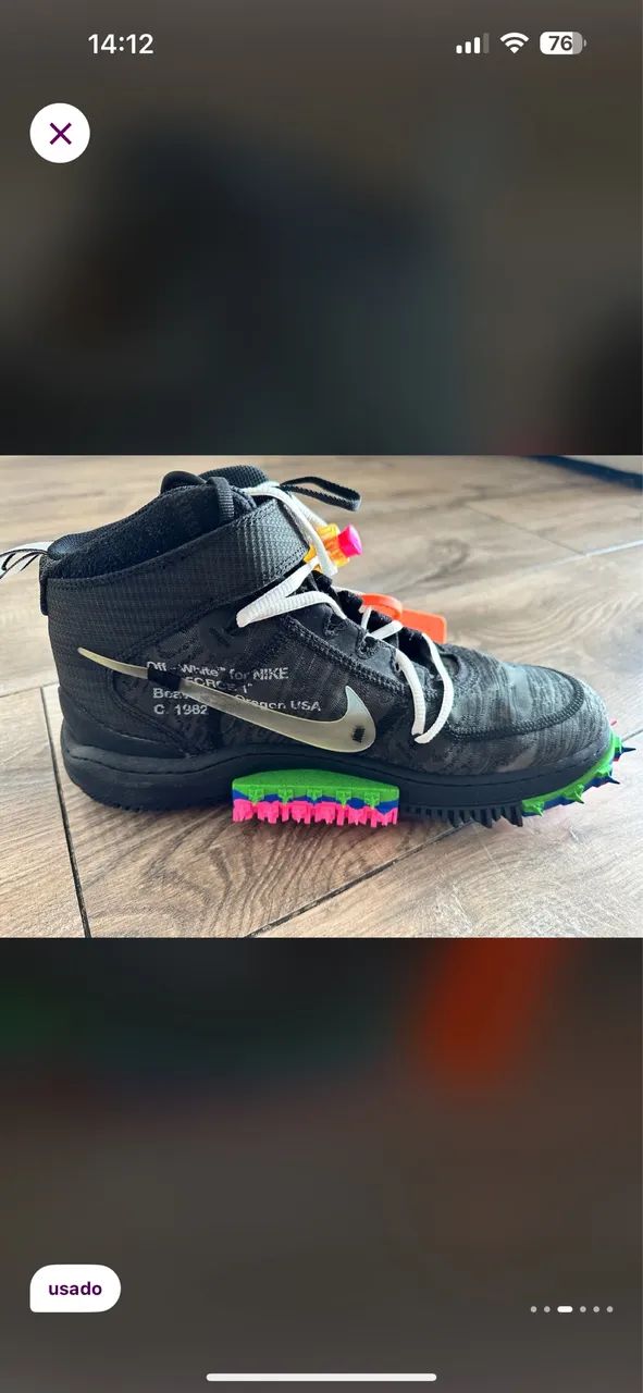Nike x Off-White (Airforce 1 Mid) - Foto 3
