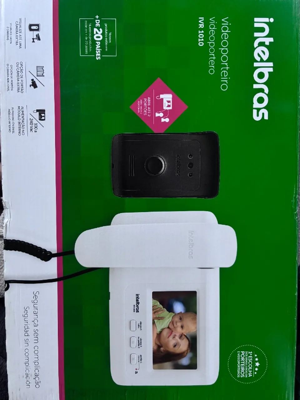 Videoporteiro Intelbras IVR 1010 com câmera - Foto 2
