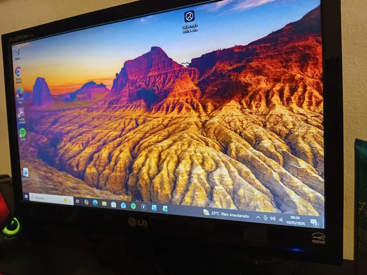 Monitor LG - 47 cm 18,5" - Novíssimo - Foto 3
