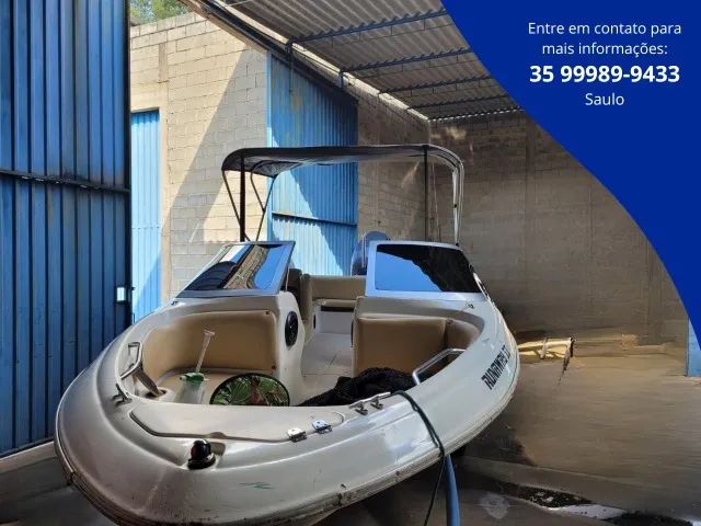 Lancha VENTURA 190 com carreta rodoviaria - Foto 4