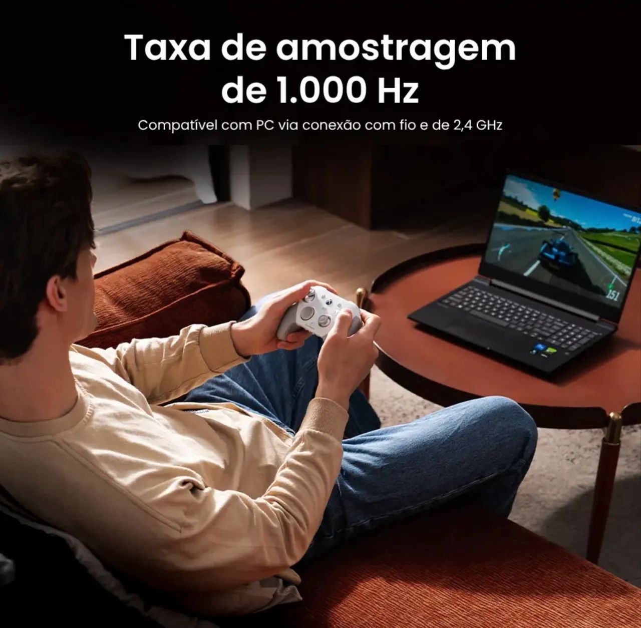 CONTROLE GAMESIR G7 pro impecável  - Foto 4