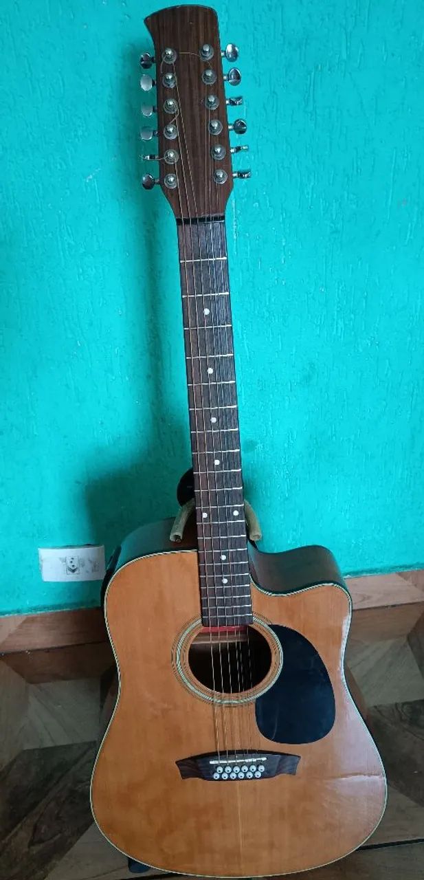 Violão eletroacústico de 12 cordas Tagima 