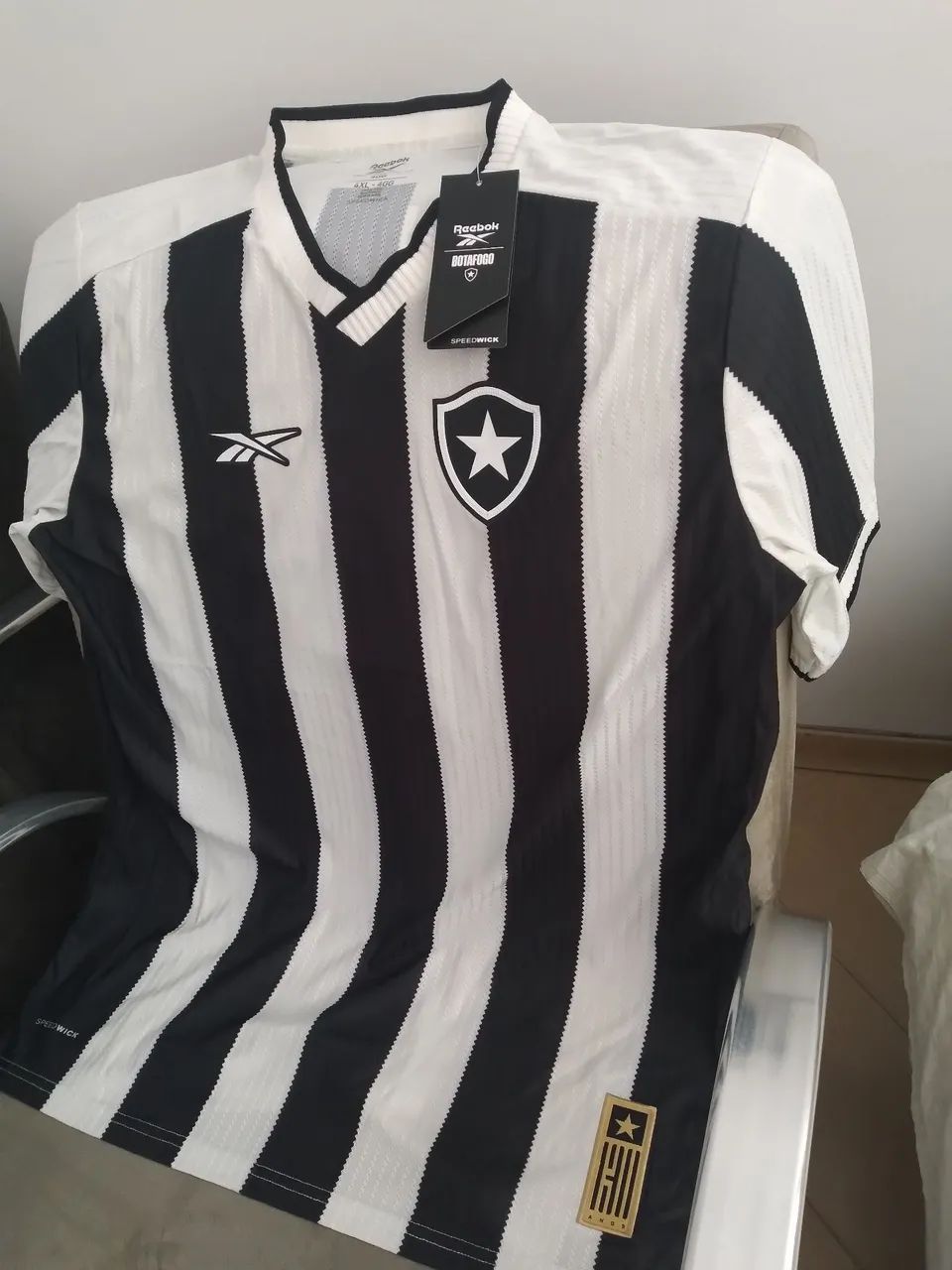 camisa do botafogo Reebok 4gg nova - Foto 4