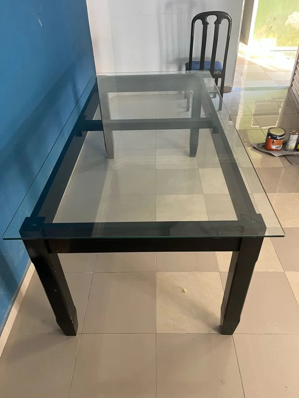 Mesa de vidro 8 lugares  - Foto 2