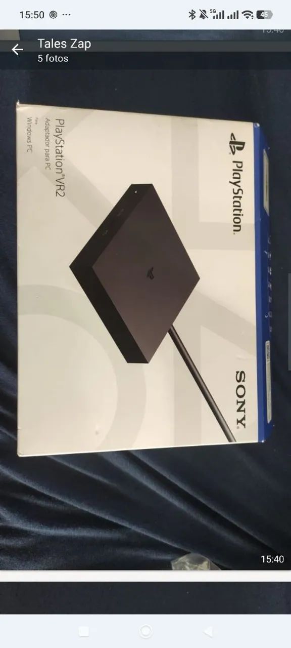 Óculos de realidade virtual PSVR2 semi novo - Foto 5