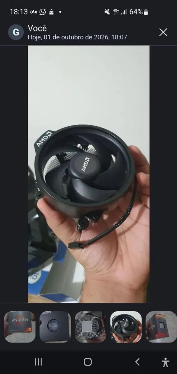 ryzen 5 1600af - Foto 5