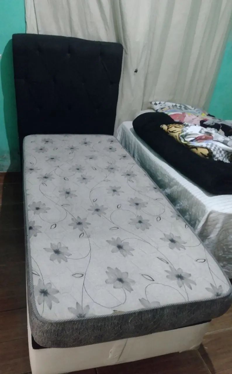 ? Cama Box Solteiro + Cabeceira - Foto 2
