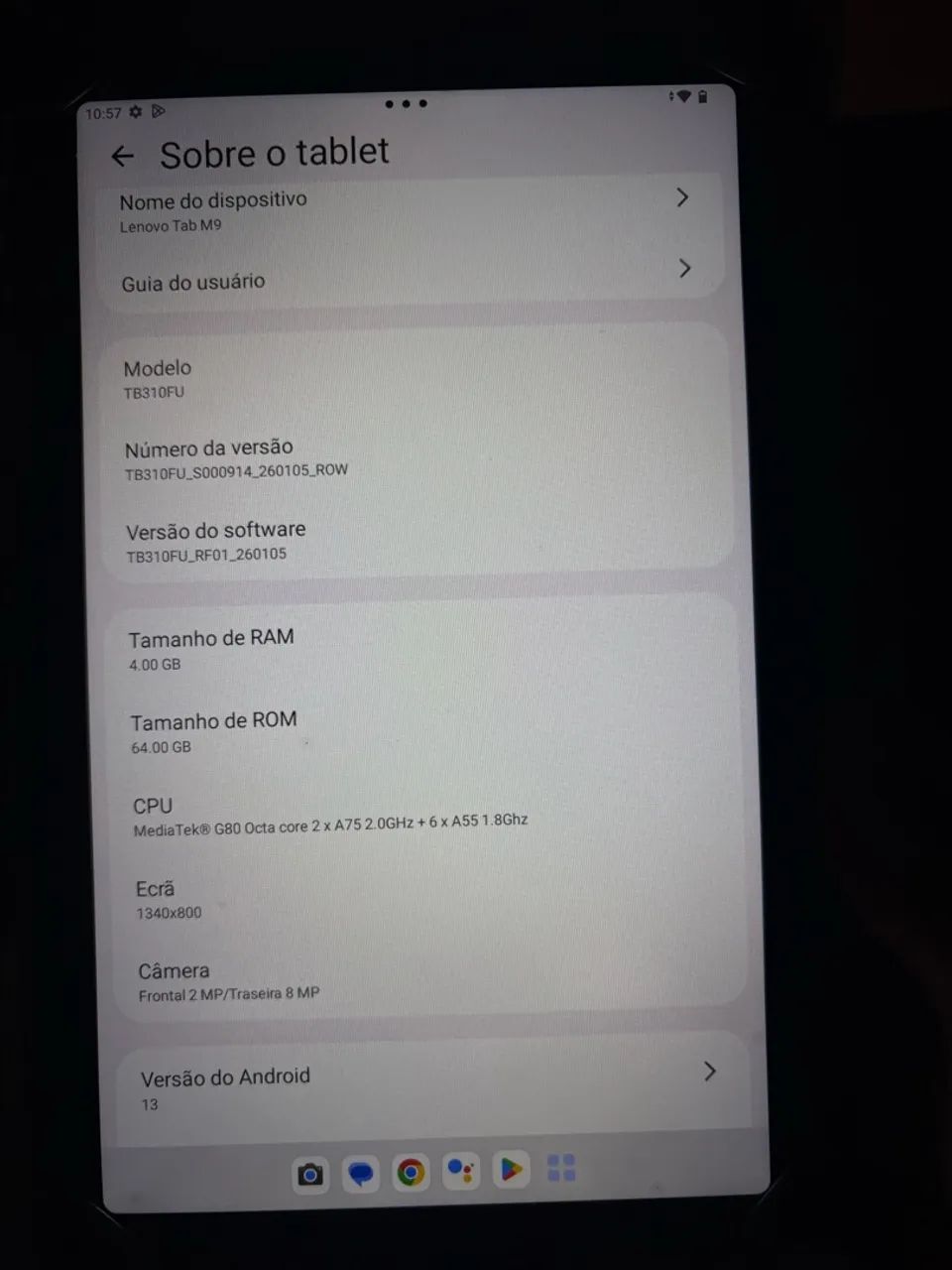 Tablet Lenovo Tab M9 Impecável - Foto 4