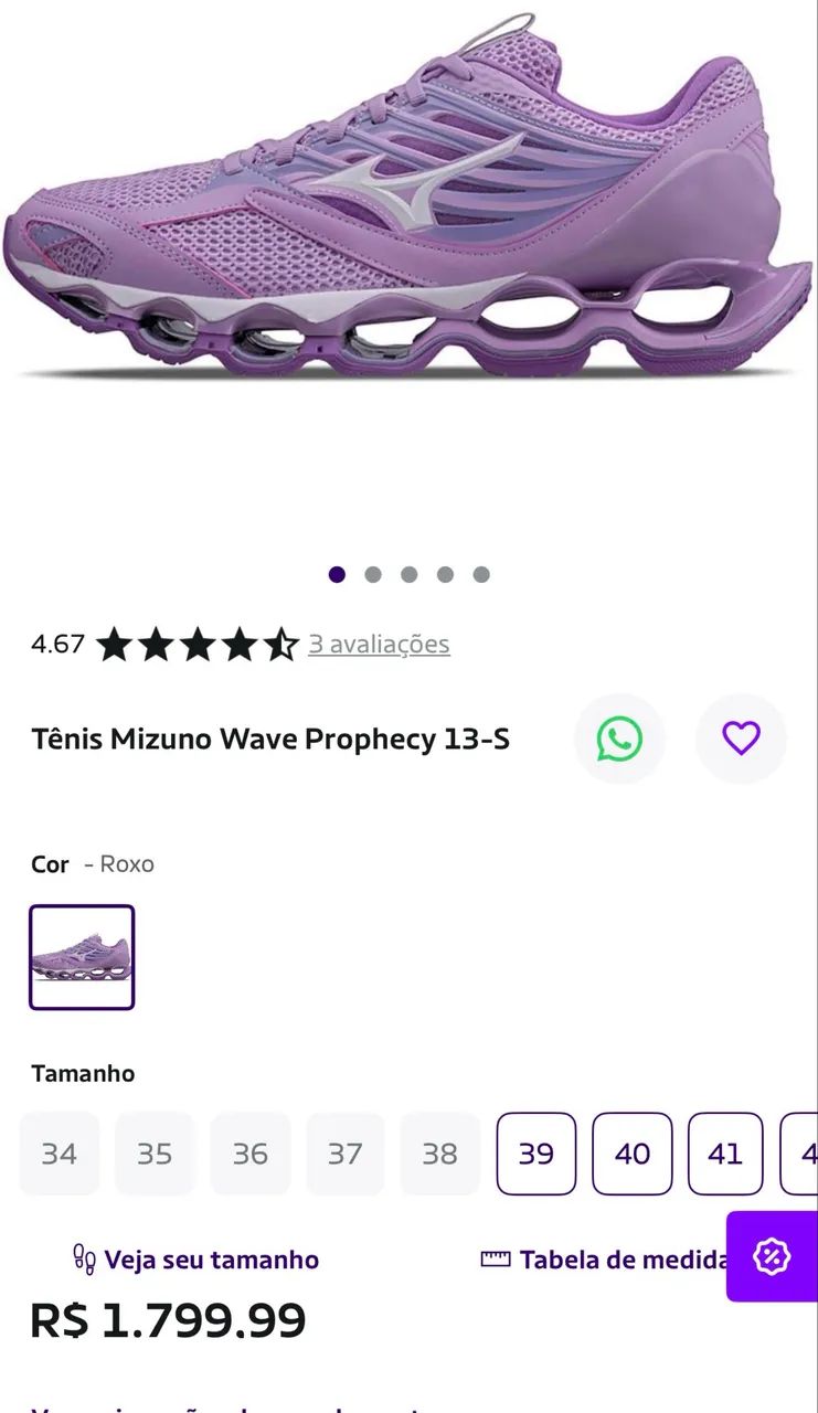 Tênis Mizuno - Foto 3