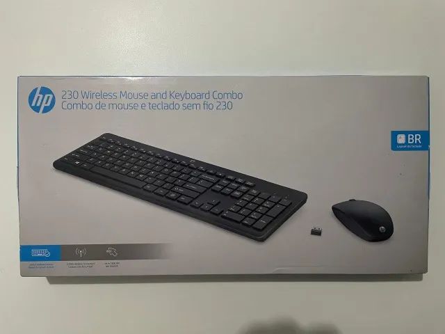 Teclado e Mouse Sem Fio HP - Foto 2