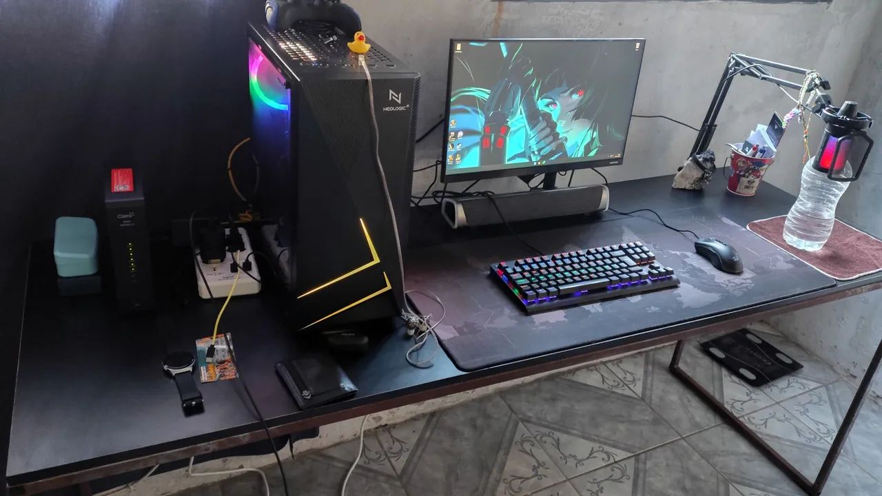 PC GAMER COMPLETO + MONITOR + MESA - Foto 2